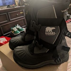 Women's Size 7 Sorel Black ThermoPlus Boots